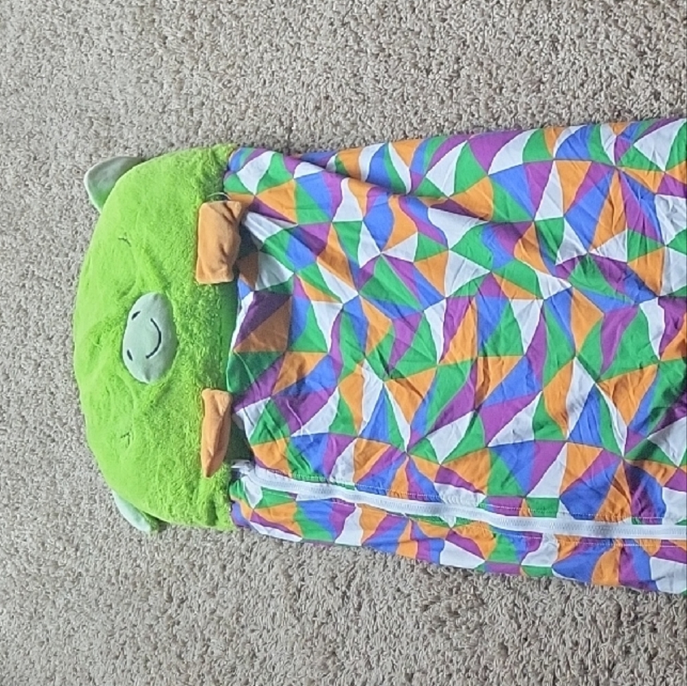 Small Happy Napper green monster
